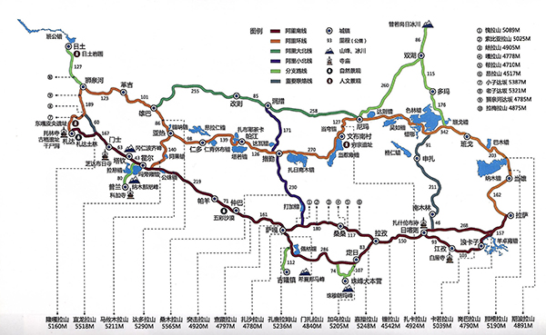 拉薩包車至阿里線路安排